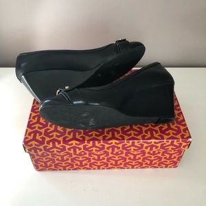 Tory Burch wedges.